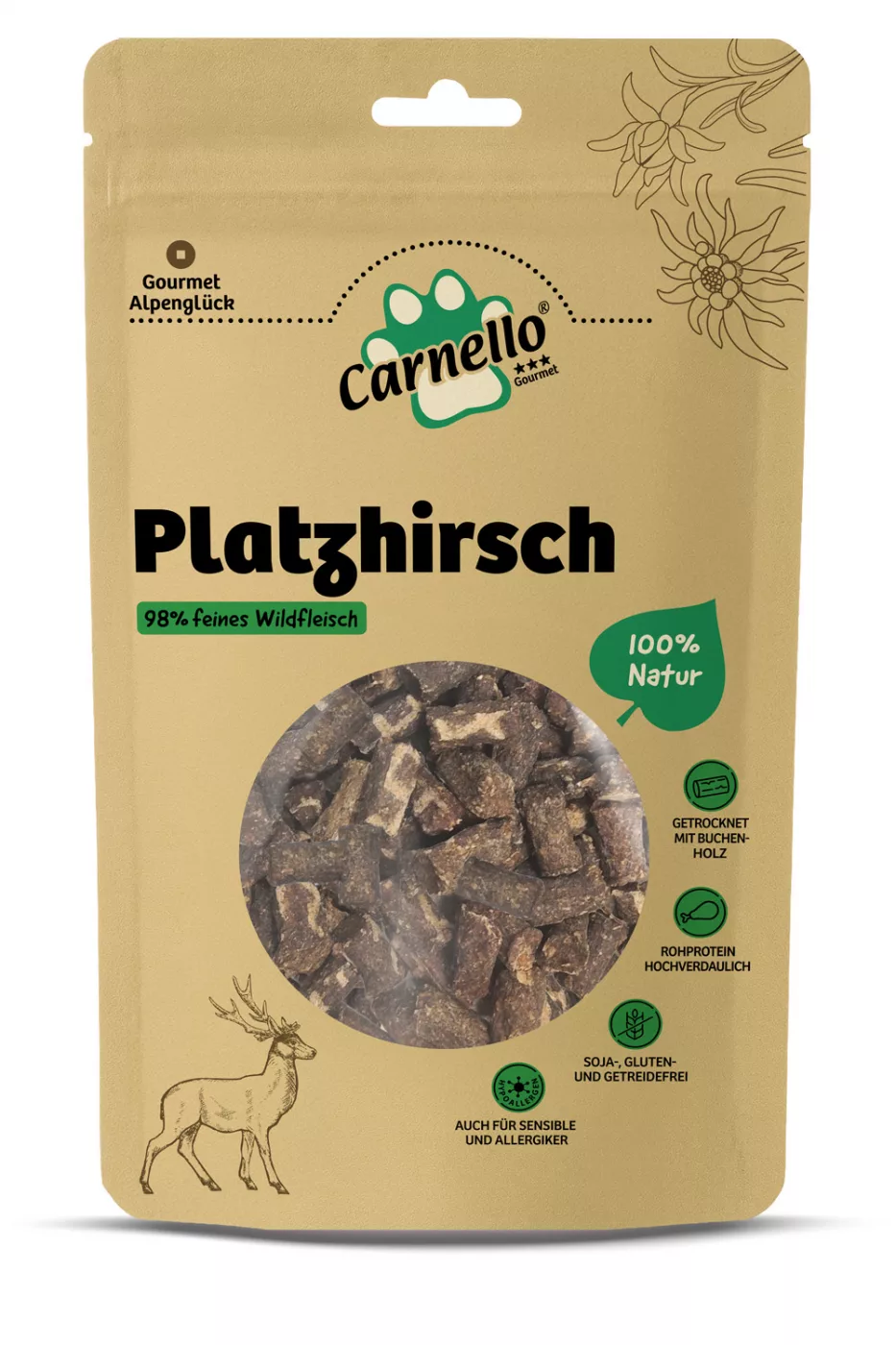 Platzhirsch – Vorderseite