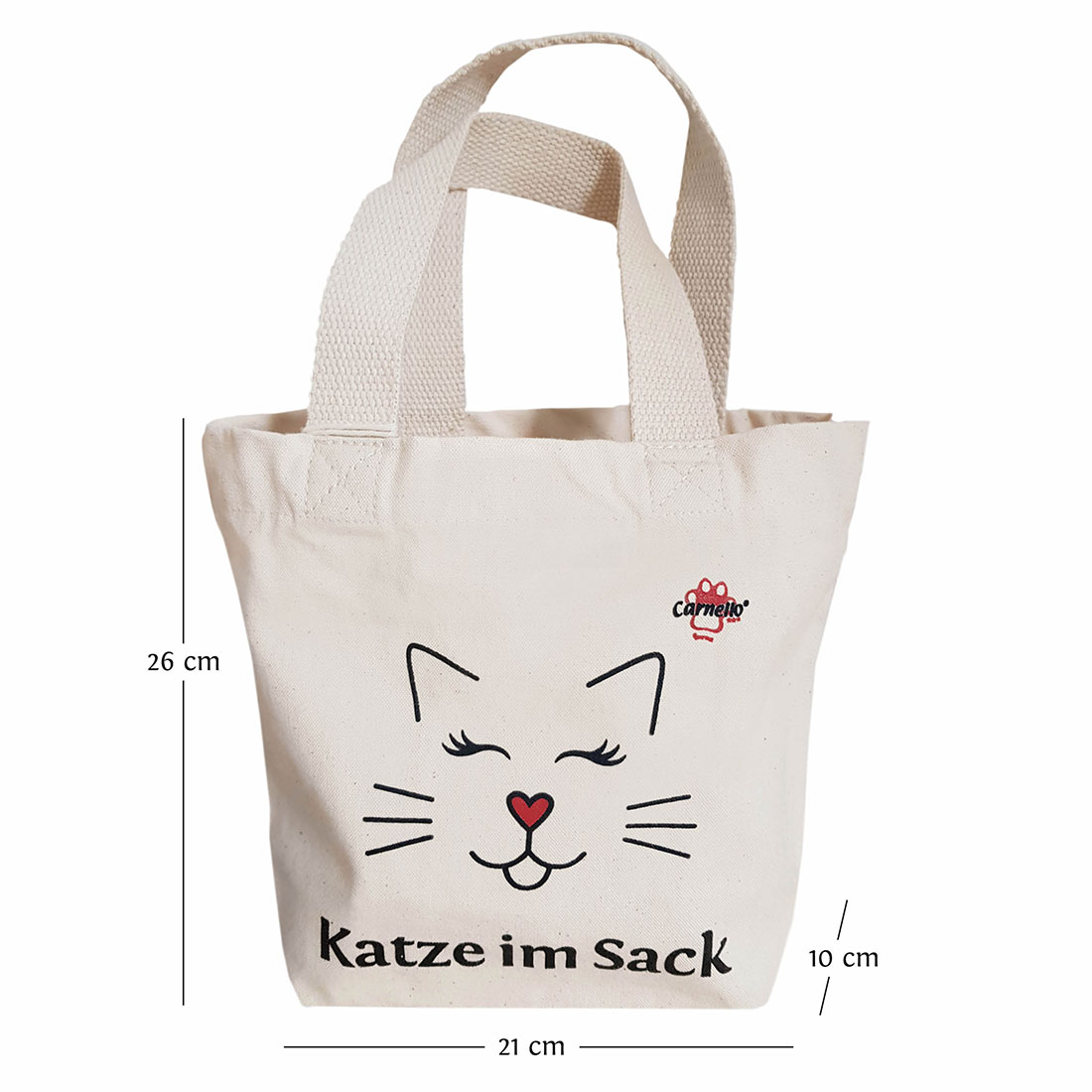 Carnello Katze im Sack Größe